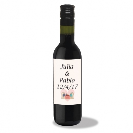 Cadeaux de vin personnalisés pour les mariages