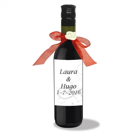 Flacons de vin personnalisés pour les mariages
