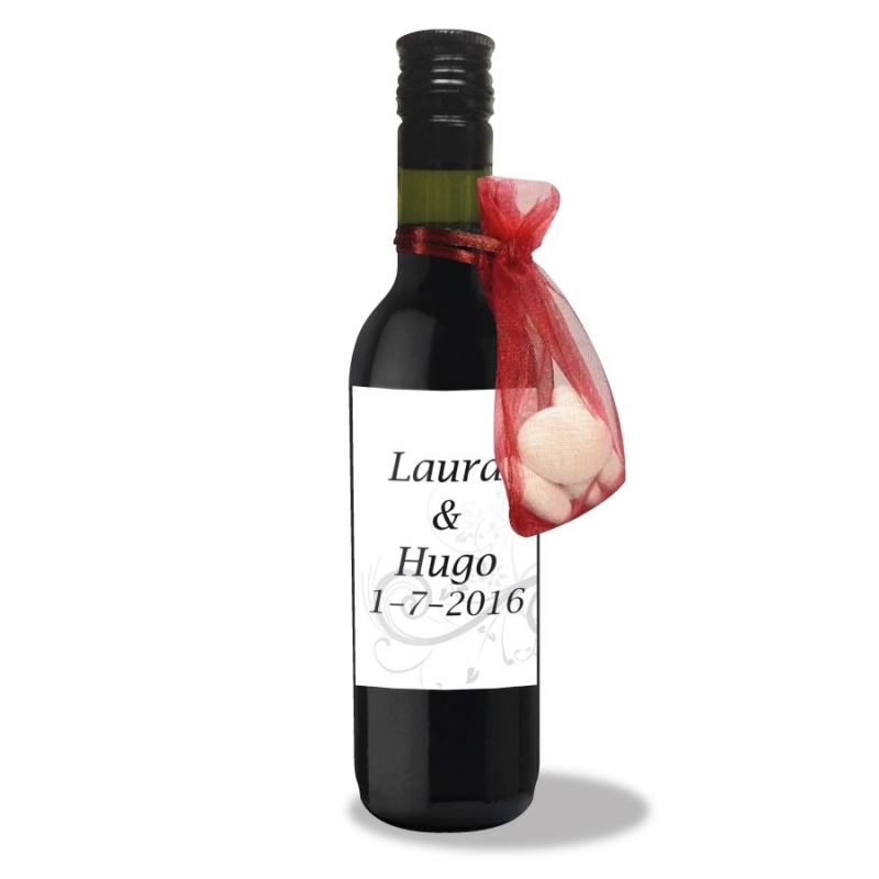Bouteilles de vin personnalisées pour les mariages