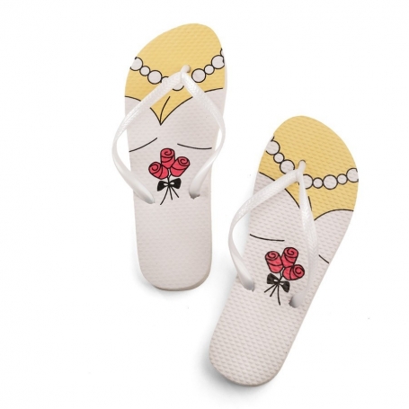 Chaussons pour invitées de mariage