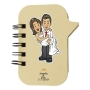 Cahier personnalisé pour le détail des mariages