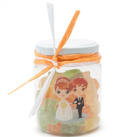 Bocal de bonbons pour mariage