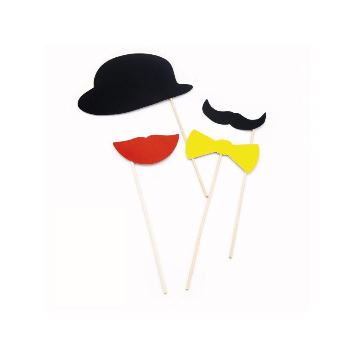 Pack d'accessoires amusants pour photobooth