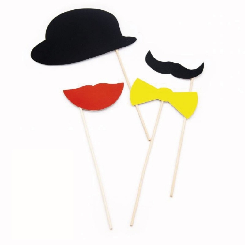 Pack d'accessoires amusants pour photobooth