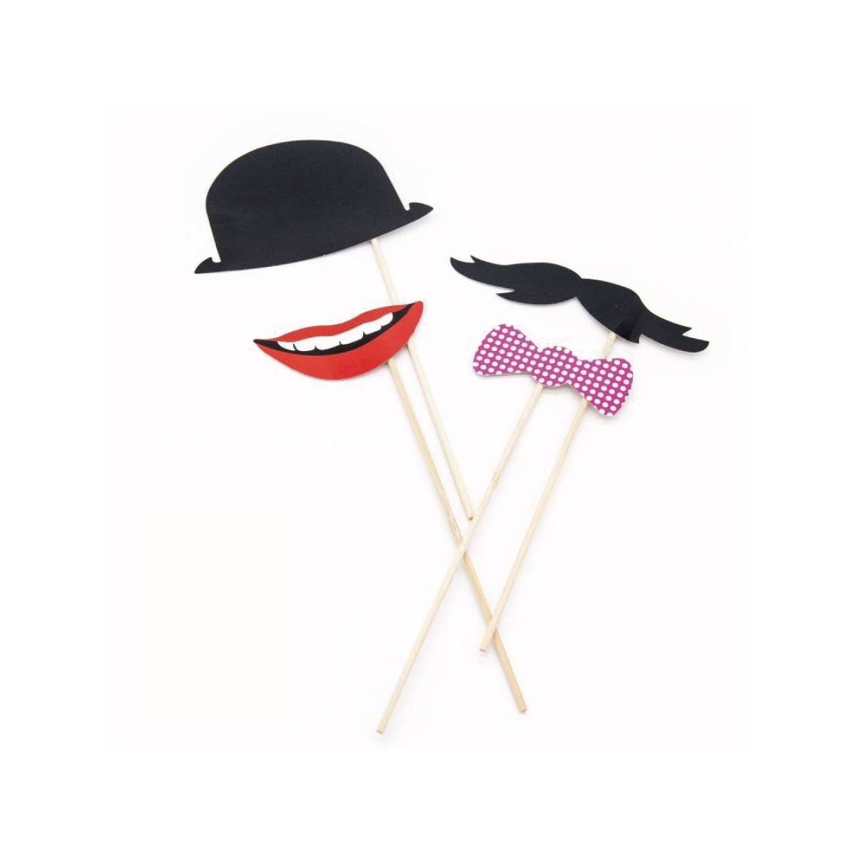 Pack d'accessoires amusants pour photocall