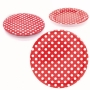 Pack d'assiettes à pois