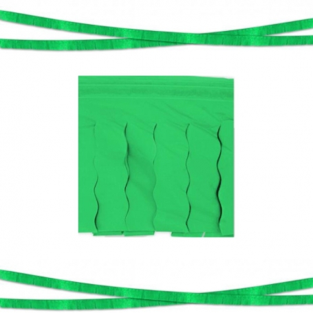Guirlande de franges en papier