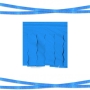 Guirlande à franges plastique