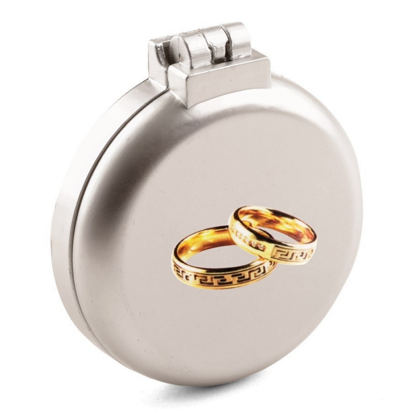 Miroir avec brosse pour mariages