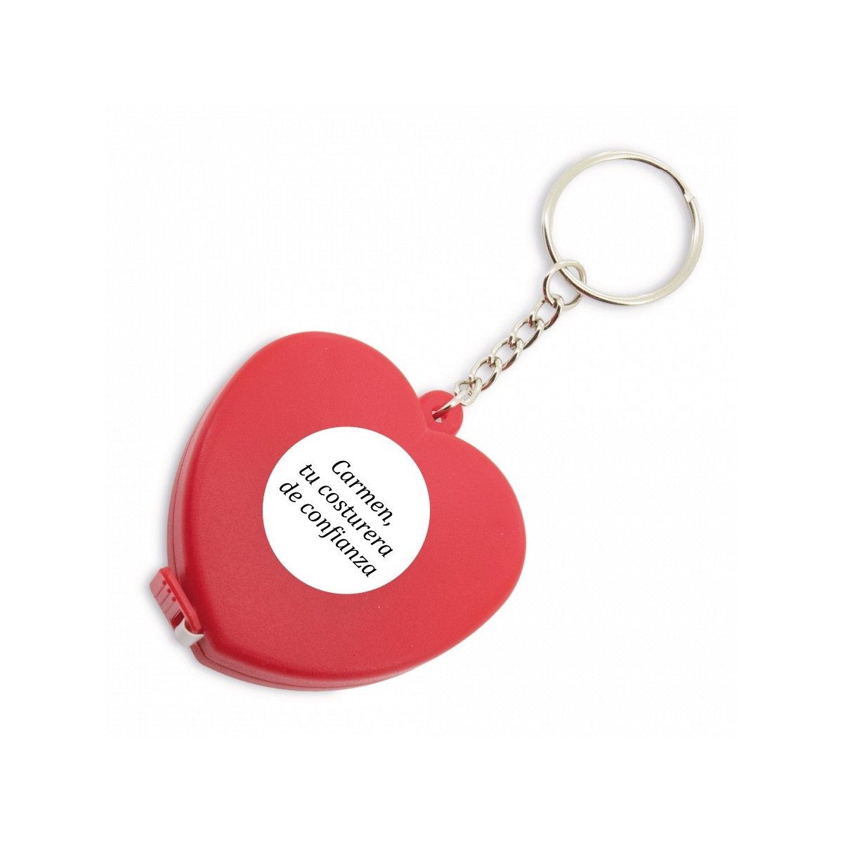 Porte-clés avec mètre pour entreprises personnalisé