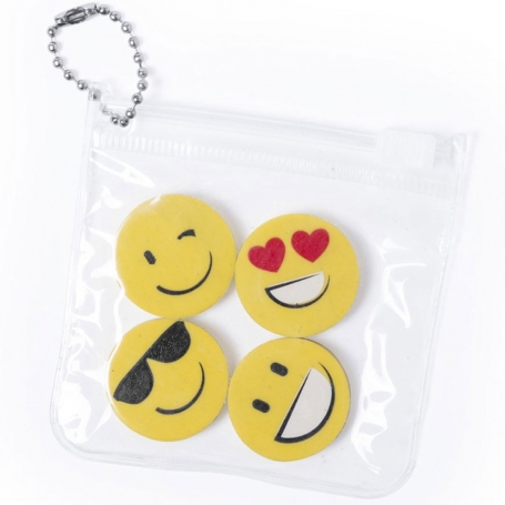 Set De Gommes Emoji