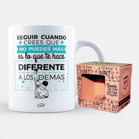 Tasse Originale Avec Une Phrase Positive