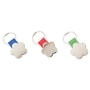 Porte-clé métallique fleur