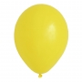 100 ballons lisses jaunes