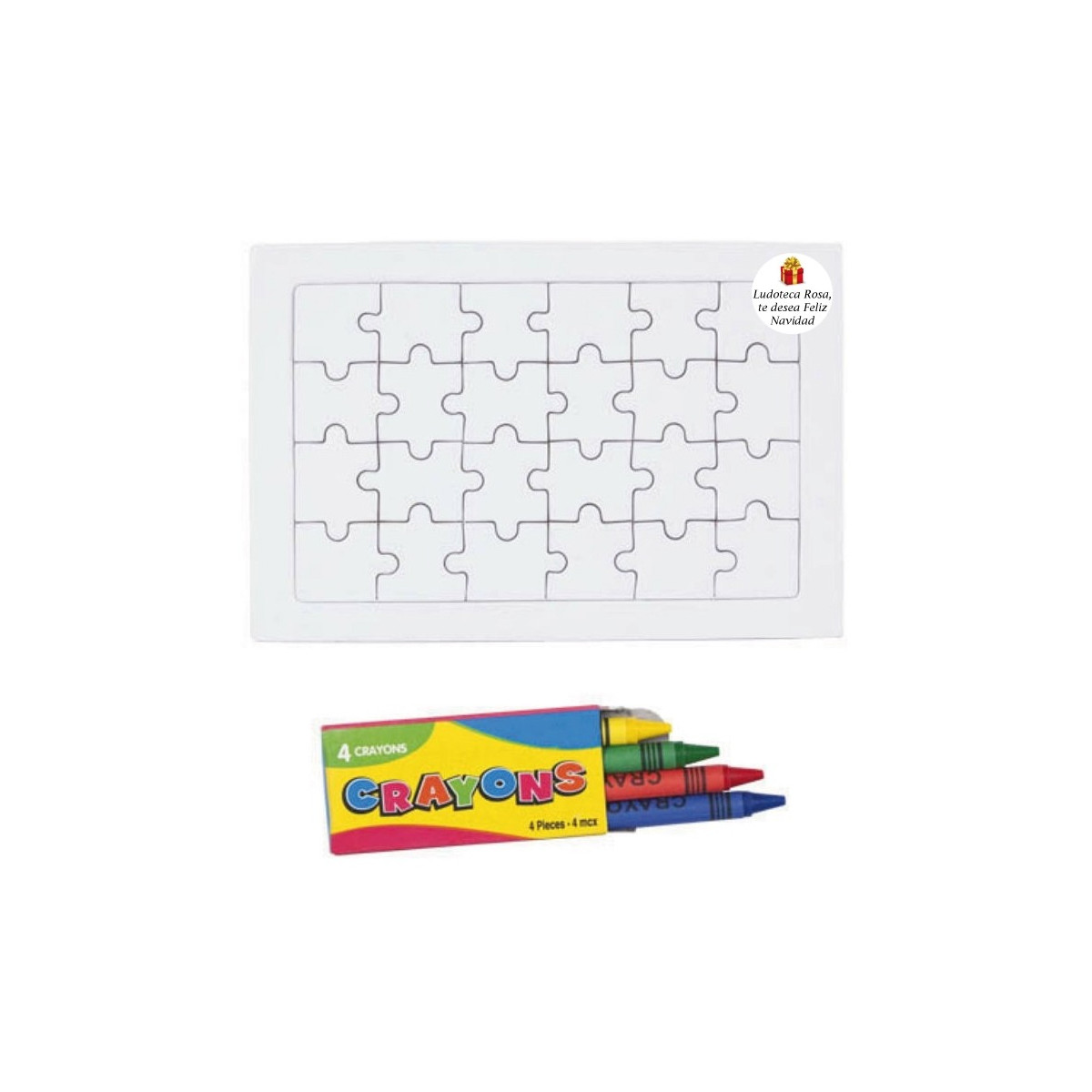 Puzzle pour un détail de Noël personnalisé