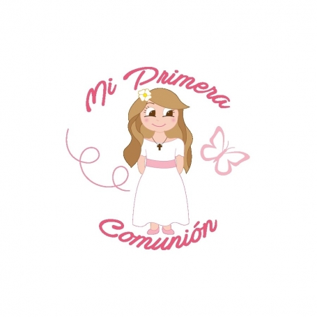 Set de coloriage pour la communion de fille