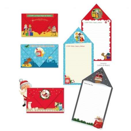 Cartes Pour Le Père Noël Et Les Rois Mages