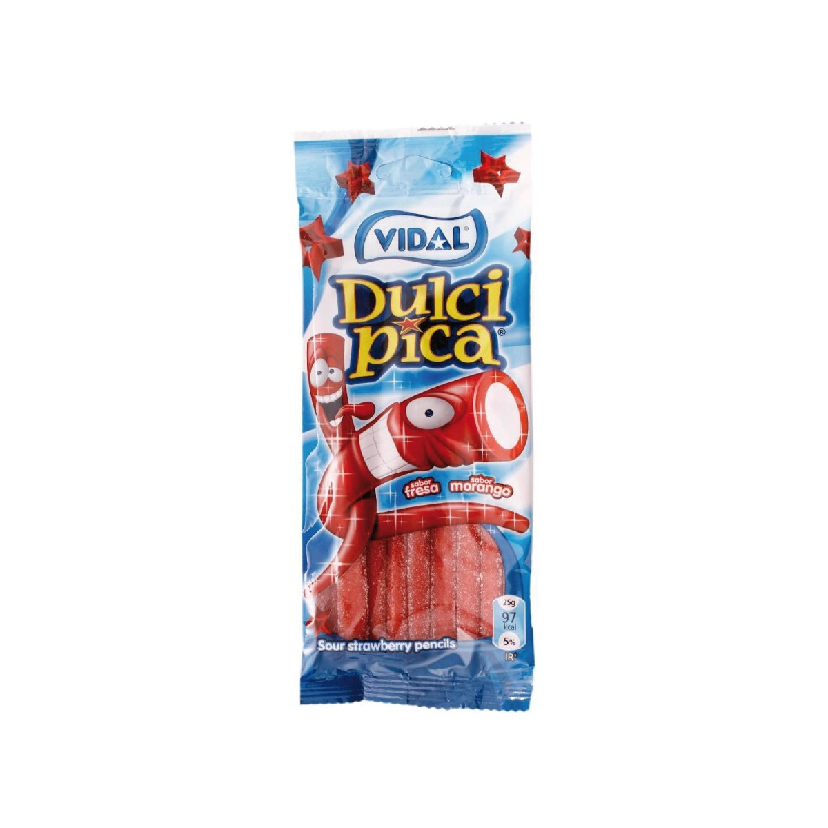 Réglisses à la fraise avec pica pica