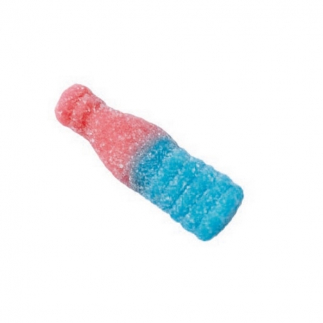 Bouteilles de bonbons au goût de tutti frutti