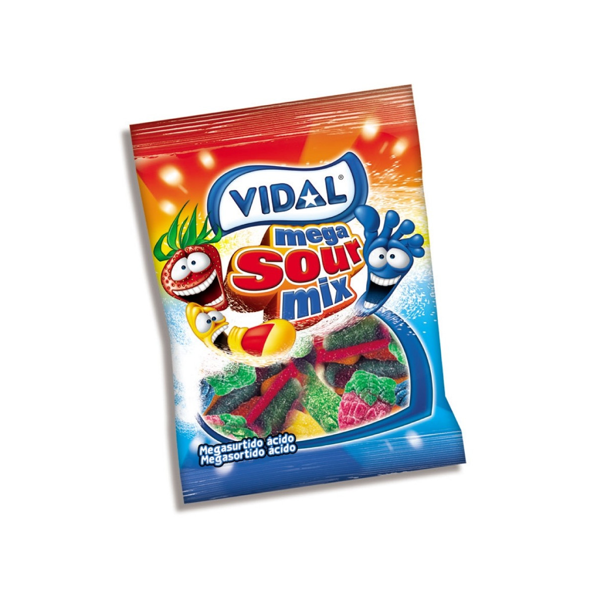 Surtiment de bonbons gélifiés
