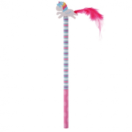 Crayons avec gommes licornes