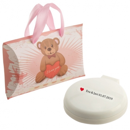 Miroir Avec Brosse Personnalisé Pour Mariage