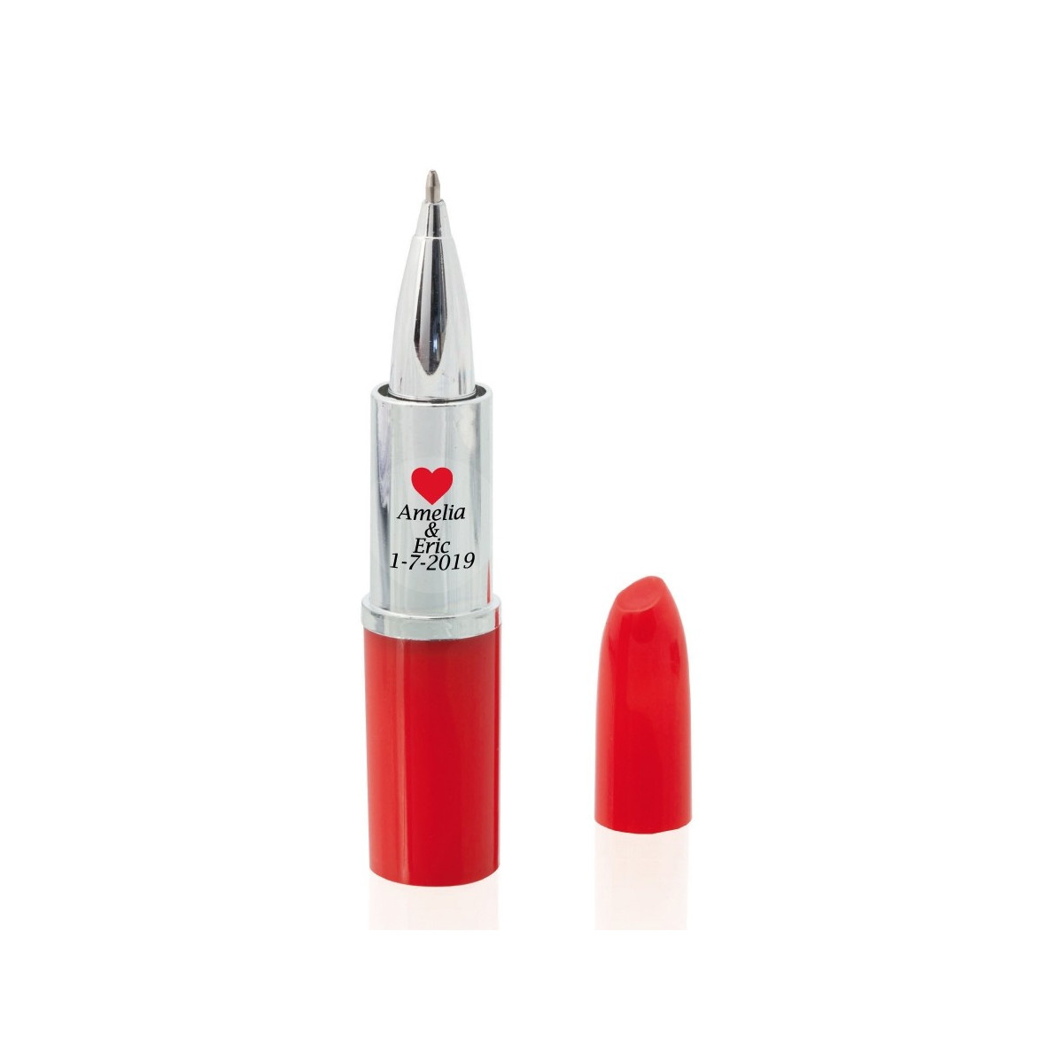 Stylo rouge à lèvres personnalisé pour les mariages