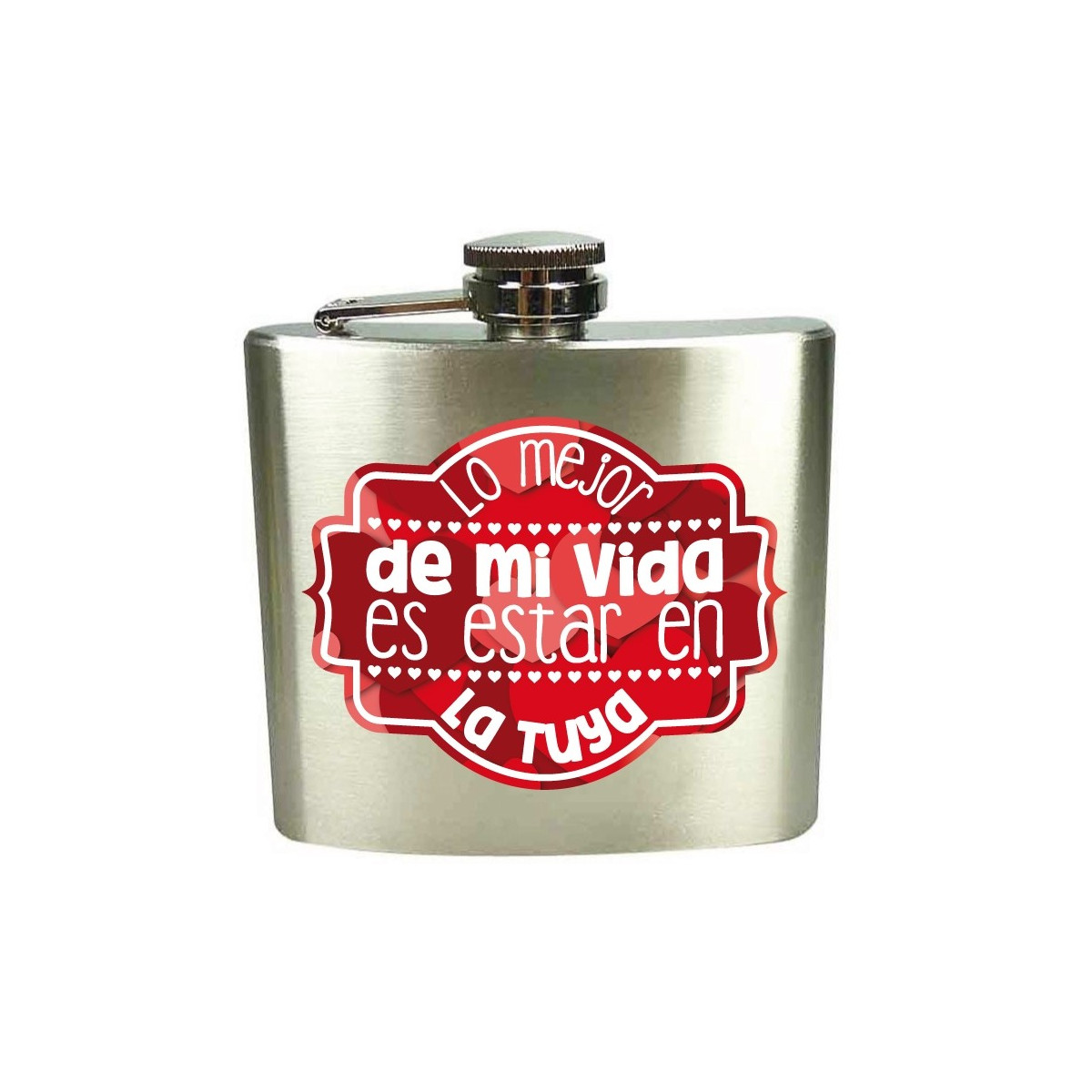 Flasque pour la saint valentin