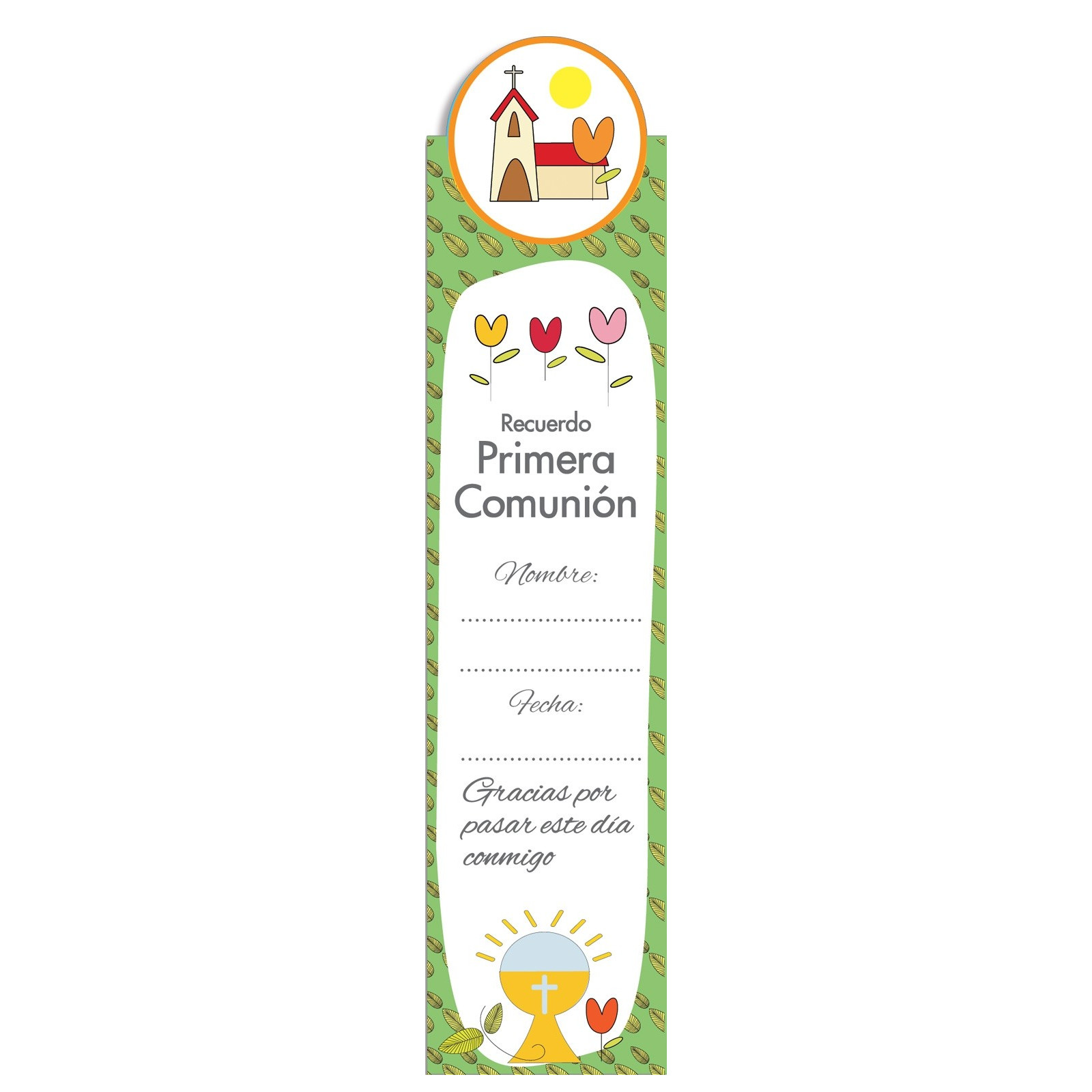 Marque-pages pour enfants pour communions