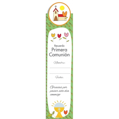 Marque Page Enfants Communion