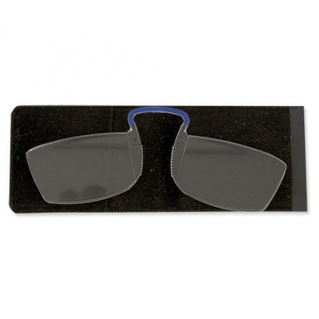 Lunettes loupe bleue