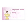 Invitation de communion fille