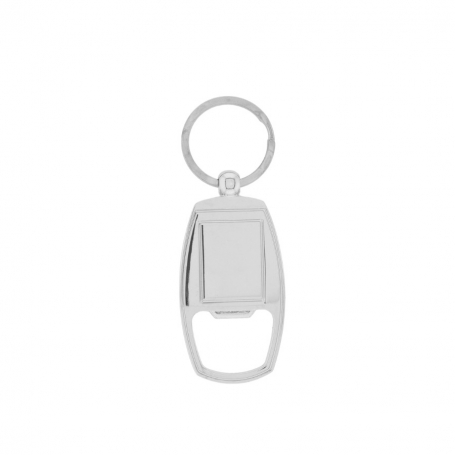 Ouverture de porte-clés personnalisée pour une communion dans un sac en organza