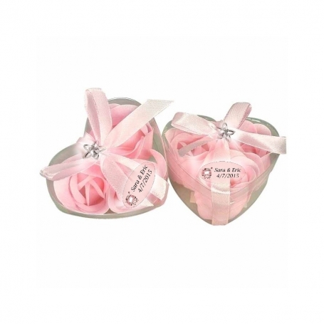 rose savon rose mariage