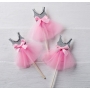 Pic ballerina gris rose