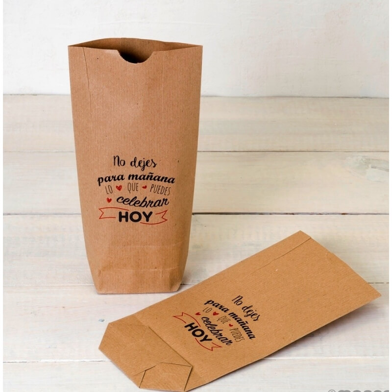 Sac Kraft ne pars pas pour demain, rouge Sac Kraft ne pars pas pour demain, rouge