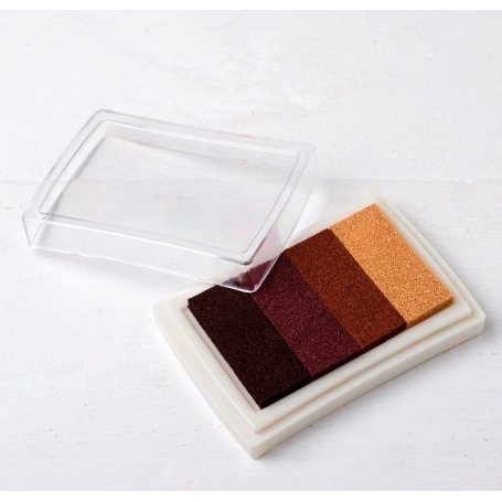 Quatuor D'encre Pour Arbre D'empreinte