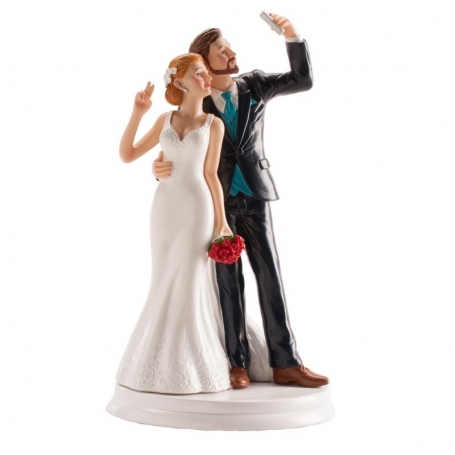 Couple de mariage selfie originaux