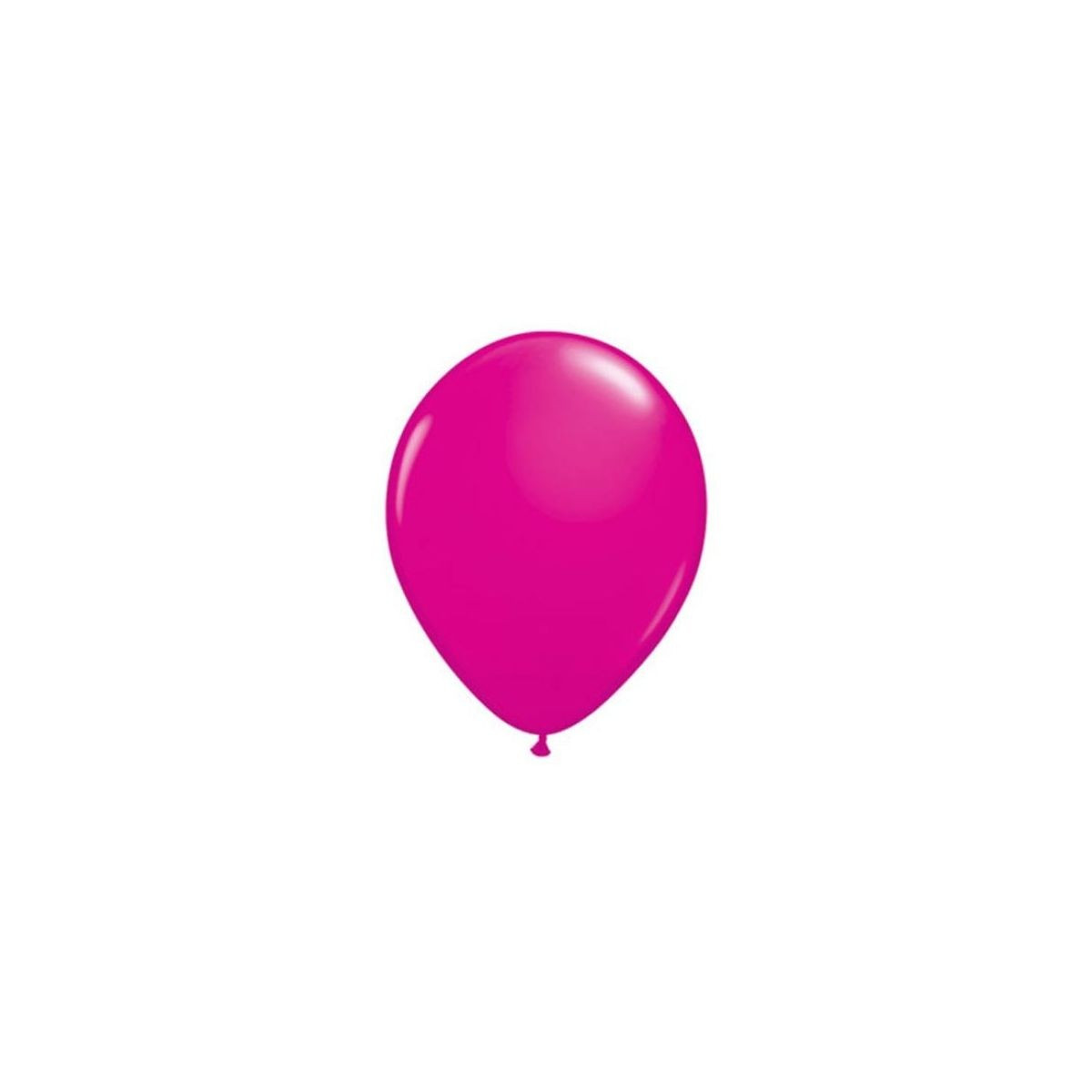 Pack de 100 ballons rose fuchsia