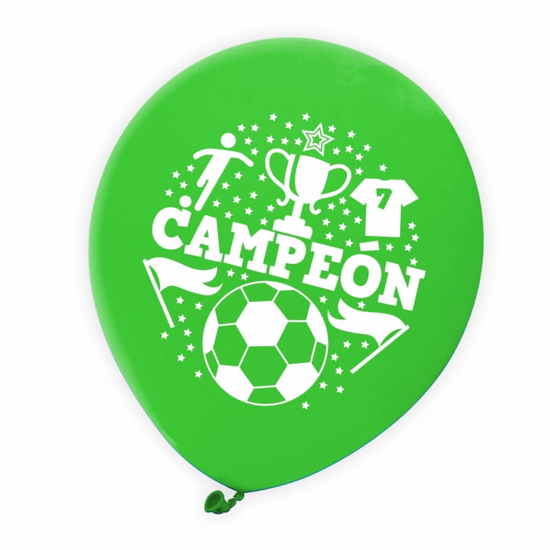 Pack de ballons assortis champion