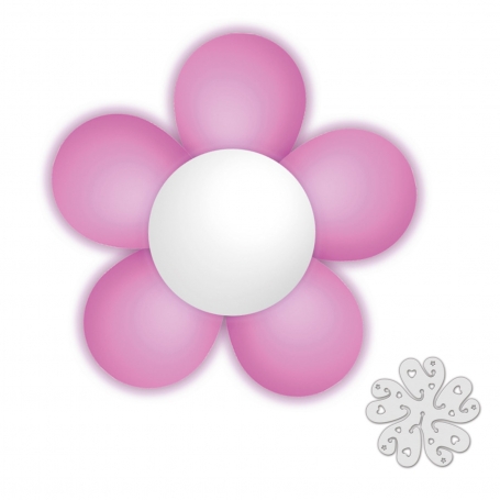 Pack de fleurs de ballons roses