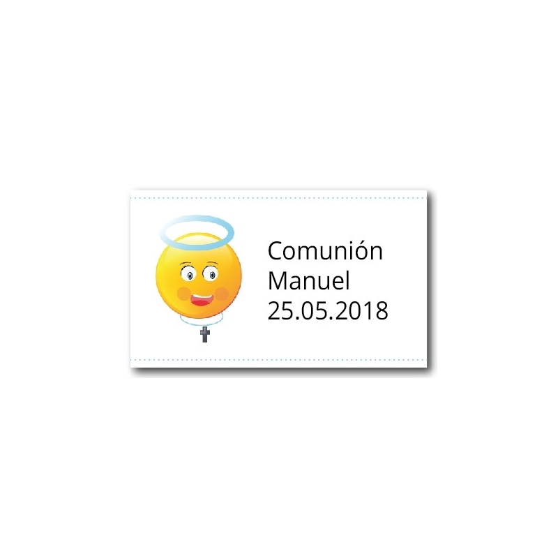 Autocollants personnalisés pour communion enfant