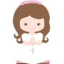 Détails de miroir de communion pour femme personnalisé