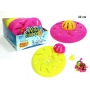 Disque volant avec des ballons