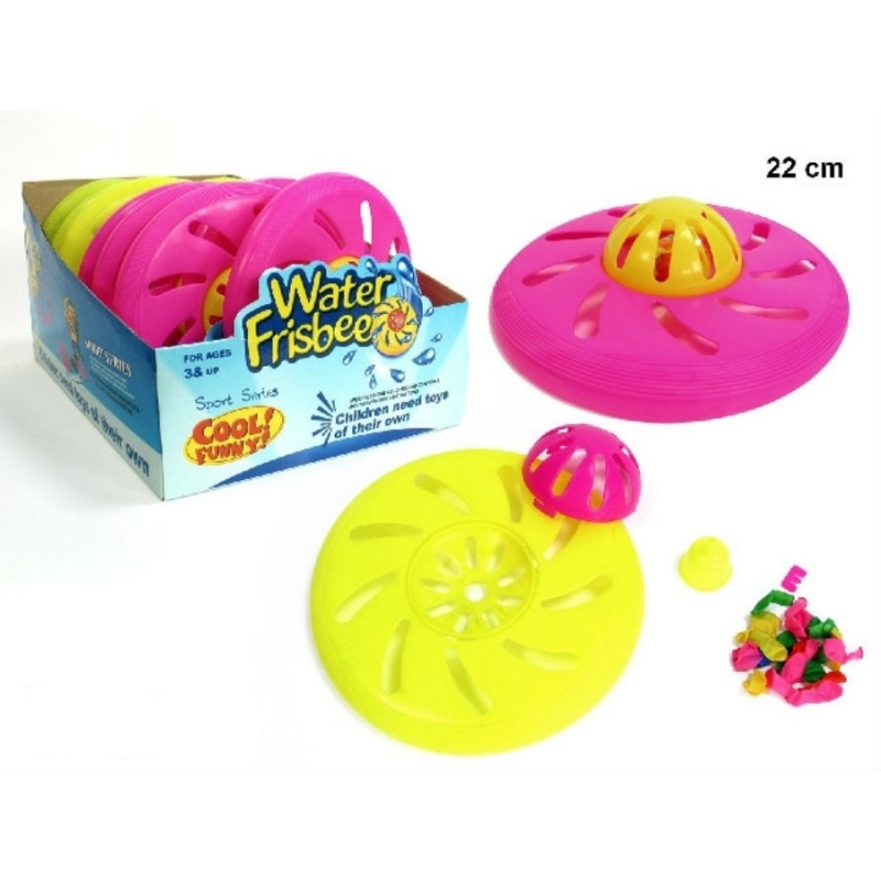 Disque volant avec des ballons